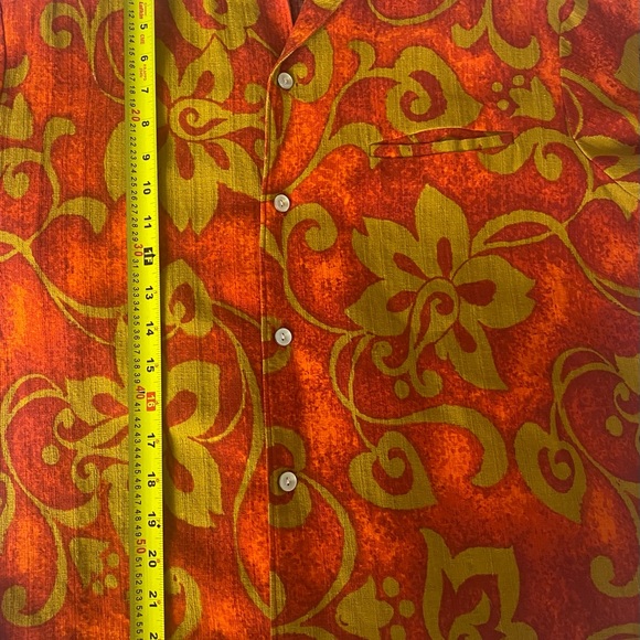 Vintage 60’s Barkcloth Hapa Jac Hawaiian Shirt - Picture 5 of 6